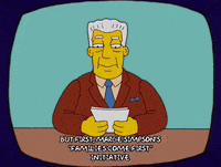 marge simpson news GIF