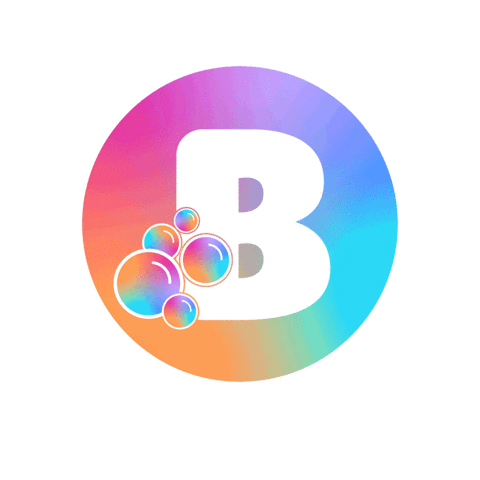 TheBubblyBeautyCompany giphyupload rainbow bubbly boise idaho Sticker