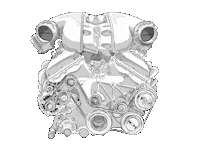 Sports Car Racing Sticker