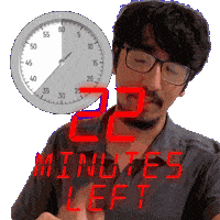 22 Minutes Sticker