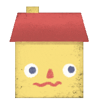 whateverabbey cute home tired cry Sticker