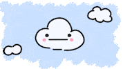 poker face sky Sticker
