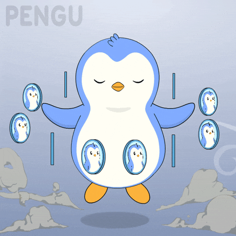 Crypto Think GIF by Pudgy Memez