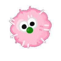 Pompom Sticker
