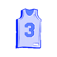 thesitterclub sports basketball 3 jersey Sticker