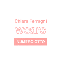 numeroottofur fur chiara chiaraferragni n8 Sticker