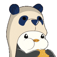 Hungry Nom Nom Sticker by Pudgy Penguins