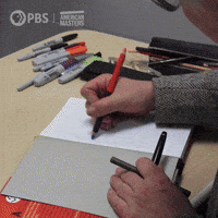 Graphic Novel Drawing GIF by American Masters on PBS
