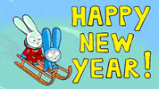 Celebrate Happy New Year GIF by Simon Super Rabbit