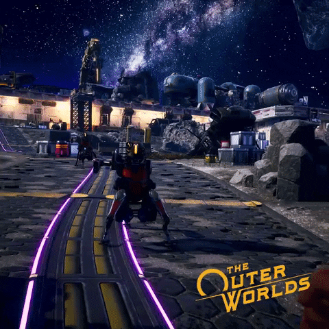 Hammer Time Obsidian GIF by The Outer Worlds