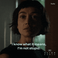 I Understand GIF by Alien: Earth