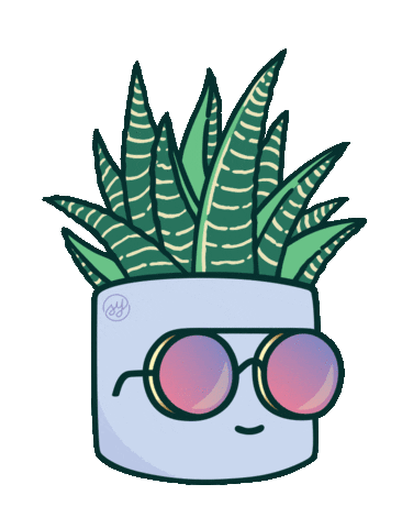 Artreleaf giphyupload smile illustration green Sticker