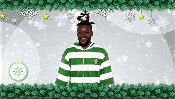 Celtic Fc Christmas GIF by Celtic Football Club