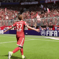 ea sports happy dance GIF by FC Bayern Munich