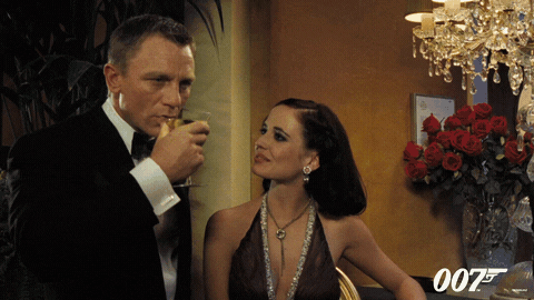 Daniel Craig Drink GIF by James Bond 007