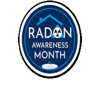 greatwestradon calgary edmonton cleanair radon Sticker
