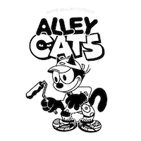 Alleycats Sticker by BSIDE Gallery