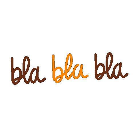 Blabla Ignoring Sticker