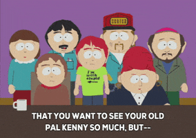 randy marsh gathering GIF by South Park 