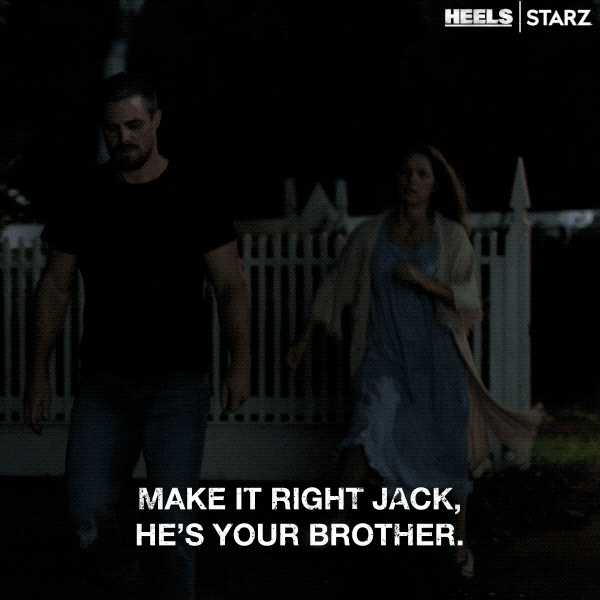 Stephen Amell Mom GIF by Heels