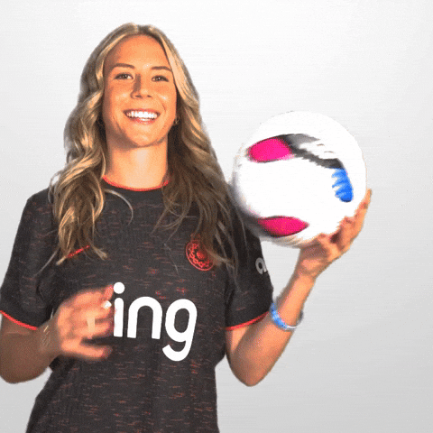 Mediaday Ballspin GIF by National Women's Soccer League