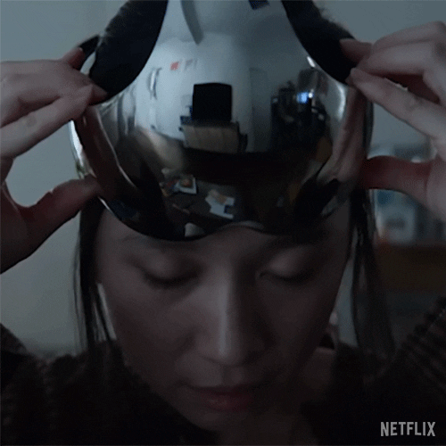 Sci-Fi Helmet GIF by NETFLIX