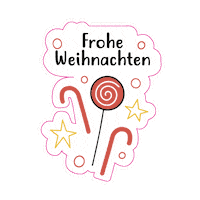 Merry Christmas Sticker by WestLotto