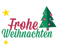 Merry Christmas Star Sticker by Le Boat