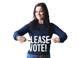 Vote Please Sticker by RuthieHenshall