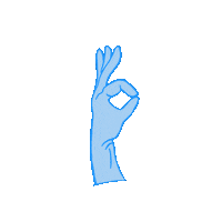 Hand Dive Sticker