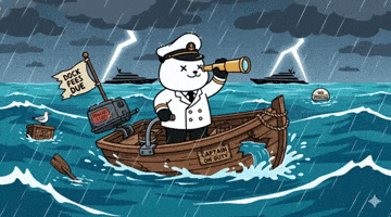 Stormy Weather Rain GIF by Kanpai Pandas