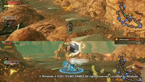 icep4ck giphyupload co-op hyrule warriors age of calamity GIF