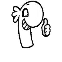Thumb Up Paulchen Sticker by Paulberger