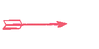 Arrow Sticker by Red Door Tours