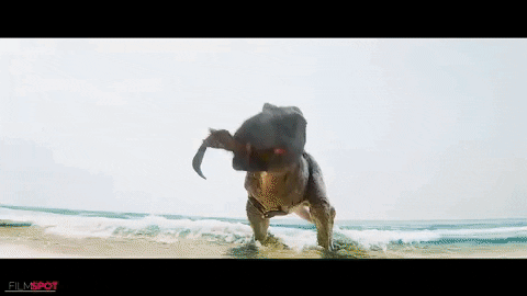 OrangeHatReviews giphygifmaker meg megalodon meg 2 GIF