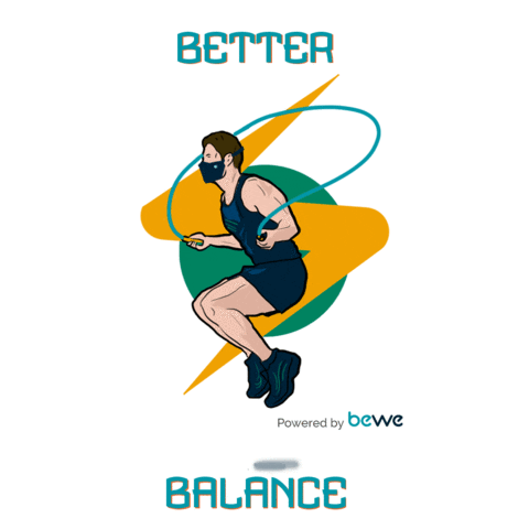 Jump Colors Sticker by Bewe Software