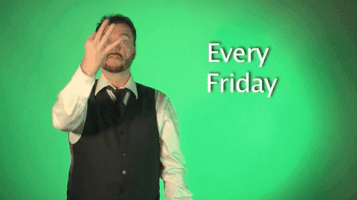 sign language every friday GIF by Sign with Robert