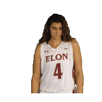 Elon Basketball Sticker by Elon Phoenix
