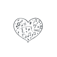 Classical Music Love Sticker