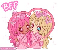 Best Friends Bff Sticker by helloangelgirl