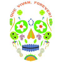 Day Of The Dead Ccc Sticker by University-Student Union