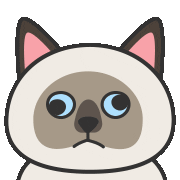 chou2_cat 臭臭 chou2cat 頭昏 Sticker