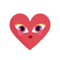 Love And Peace Heart Sticker