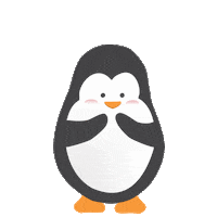Pinguin Carlo Sticker by CARE Kita App