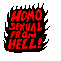 Halloween Gay Sticker
