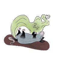 LaGerardo naturaleza opossum fauna marsupial Sticker