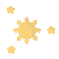 Happy Philippine Flag Sticker by Hood Famous Bakeshop