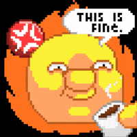 Angry On Fire GIF by Apeironnft