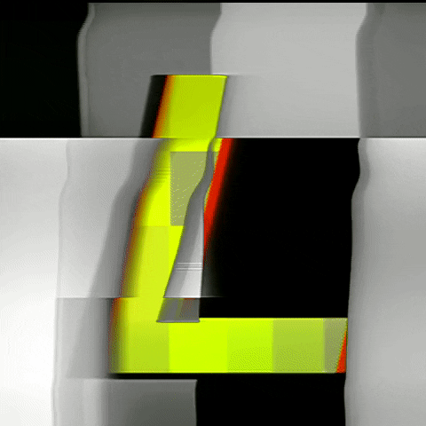 Glitch Alphabet GIF by #BASILIO