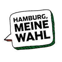 HamburgerAbendblatt hamburg wahl wahlen hamburgmeineperle Sticker